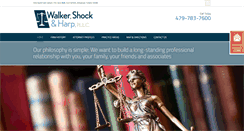 Desktop Screenshot of fortsmithlaw.com
